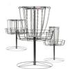 DGA Mach Shift 3-in-1 Portable Disc Golf Basket, White view 2