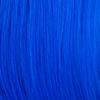 Punk Fright 14" Long Color Blue/White - Lacey Wigs Adult Colorful Circus Nightclub Parade Clown Rock Bundle Costume Wig Care Guide view 2