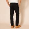 Amazon Essentials Men's Slim-Fit Wrinkle-Resistant Flat-Front Chino Pant, Black, 38W x 28L view 3