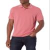 Amazon Essentials Men's Washed Red Polo Shirts Short Sleeve, Slim-Fit Cotton Pique, Medium view 1