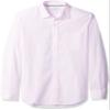 Amazon Essentials Men's Slim-Fit Long-Sleeve Poplin Shirt, Pink, Large view 1