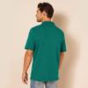 Amazon Essentials Men's Army Green Polo Shirts Short Sleeve, Slim-Fit Cotton Pique, Large view 4