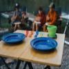 10 Inch Enamelware Plate for Camping and Backpacking - Cookware Gear Essentials for Camping and Backpacking (Made by Caddis Sports) view 3