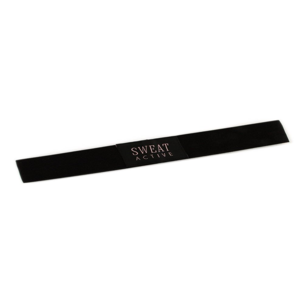 Sweat Active Sport Headband - One Size Fits All (Black)