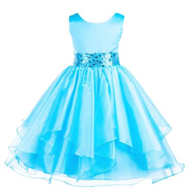 ekidsbridal Organza Flower Girl Dress Pageant Gown Special Occasion Dresses 012s 10