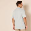 Amazon Essentials Men's Regular-Fit Cotton Pique Polo Shirt (Available in Big & Tall), Light Grey Heather, X-Small view 3