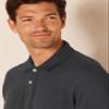 Amazon Essentials Men's Regular-Fit Cotton Pique Polo Shirt (Available in Big & Tall), Charcoal Heather, Small view 4