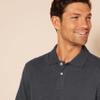 Amazon Essentials Men's Charcoal Heather Polo Shirts Short Sleeve, Slim-Fit Cotton Pique, XX-Large view 4