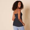 Amazon Essentials Women's Slim-Fit Camisole, Pack of 4, Black, Large view 3