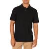 Amazon Essentials Men's Black Polo Shirts Short Sleeve, Slim-Fit Cotton Pique, X-Large view 1