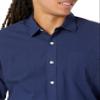 Amazon Essentials Men's Regular-Fit Long-Sleeve Casual Poplin Shirt, Navy, XX-Large view 4