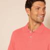 Amazon Essentials Men's Coral Orange Polo Shirts Short Sleeve, Slim-Fit Cotton Pique, Large view 4