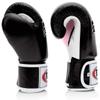 Fairtex BGV1 Muay Thai Boxing Training Sparring Gloves for Men, Women, Kids| Premium Quality, Light Weight & Shock Absorbent 12 oz Boxing Gloves -Black/White/Pink view 4