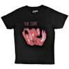 The Cure T Shirt Pornography Cover Band Logo Official Mens Black Size M view 1