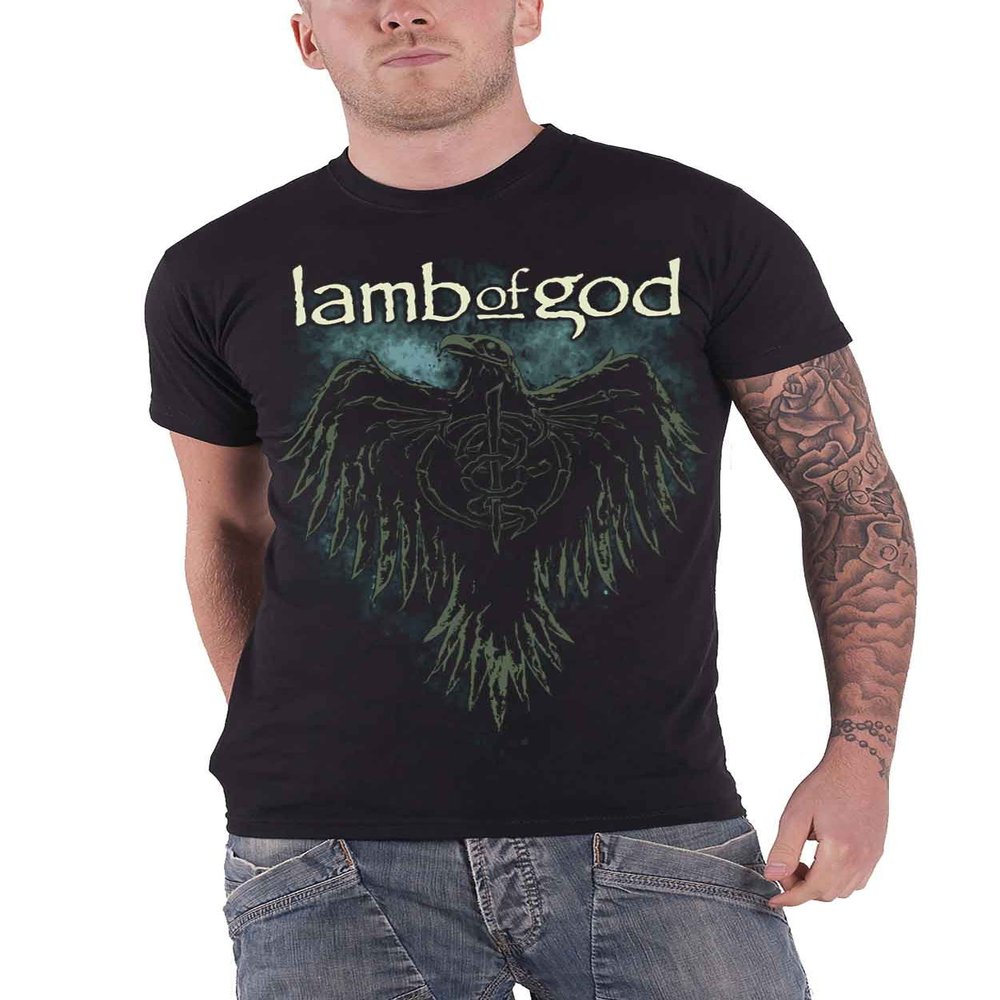 Lamb of God 'Phoenix' T-Shirt (Medium) Black