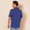 Amazon Essentials Men's Navy Polo Shirts Short Sleeve, Slim-Fit Cotton Pique, XX-Large view 3