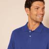 Amazon Essentials Men's Navy Polo Shirts Short Sleeve, Slim-Fit Cotton Pique, XX-Large view 4