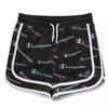 Champion Big Girl's Hertiage Girls Athletic Mesh Shorts Shorts, White, S view 1