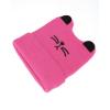AJIN.C Cat Ear Warm Knit Beanie Cap Hat for Toddler Baby Boys & Girls (One Size 1T-3T) (Pink) view 3