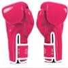 Fairtex BGV14 Muay Thai Boxing Microfibre Gloves for Men, Women, Kids | MMA Gloves, Kickboxing, Gym, Workout | Premium Quality, Light Weight & Shock Absorbent Boxing Gloves- (Pink/White/16oz) view 2