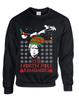 ALLNTRENDS Adult Sweatshirt The North Pole Remembers Ugly Xmas Trendy Gift (3XL, Black) view 1