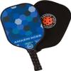 Amazin' Aces Signature Pickleball Paddle Blue - 1 USAPA-Approved Pickleball Racket with Graphite Face & Polymer Honeycomb Core, 1 Paddle Cover & 1 Pickleball Bag - Pickleball Set view 1