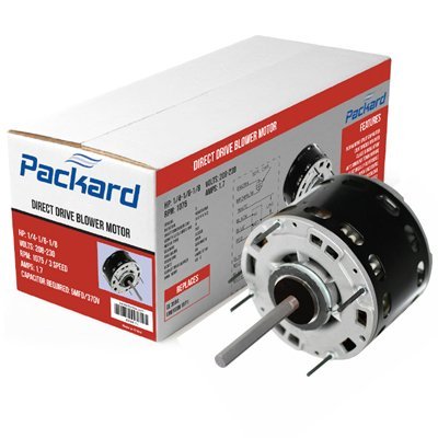 Packard 43586 Packard 1/3 HP 208-230V 1075RPM 3 Speed