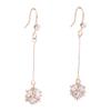 Grace Jun Ball Shape Clip on Earrigs and Dangle Earrings (316Gold Pierced) view 1