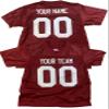 Custom Football Jersey for Men You Design Online in Adult 3X-Large in Maroon view 1