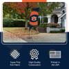 Auburn Tigers College Sports Printed Feather Flag - NCAA Licensed - Super Polyester - School Banner (Orange, Blue) (7.5' Cross Base) view 3