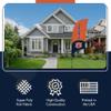 Auburn Tigers College Sports Printed Feather Flag - NCAA Licensed - Super Polyester - School Banner (Orange, Blue, White) (7.5' Spike Base) view 3