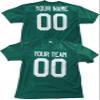 Custom Football Jersey for Men You Design Online in Adult 3X-Large in Dark Green view 1