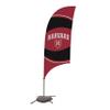 Harvard Crimson College Sports Printed Feather Flag - NCAA Licensed - Super Polyester - School Banner (Red, Black, White) (7.5' Cross Base) view 1