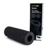 BLACKROLL - SLIM Foam Roller, Portable Massage and Fitness Tool for Muscle and Myofascial Release, Compact for Yoga and Workouts, Trigger Point Therapy, Foot Roller and Back Stretcher, 12 x 4, Black view 1
