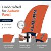 Auburn Tigers College Sports Printed Feather Flag - NCAA Licensed - Super Polyester - School Banner (Orange, Blue, White) (7.5' Cross Base) view 2