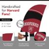 Harvard Crimson College Sports Printed Feather Flag - NCAA Licensed - Super Polyester - School Banner (Red, Black, White) (7.5' Spike Base) view 2