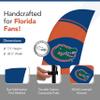 Florida Gators College Sports Printed Feather Flag - NCAA Licensed - Super Polyester - School Banner (Orange, Blue) (7.5' Spike Base) view 2