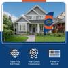 Florida Gators College Sports Printed Feather Flag - NCAA Licensed - Super Polyester - School Banner (Orange, Blue) (7.5' Spike Base) view 3