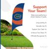 Florida Gators College Sports Printed Feather Flag - NCAA Licensed - Super Polyester - School Banner (Orange, Blue) (7.5' Spike Base) view 4