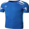 Sportides Youth Quick Dry Wicking Active Athletic Short Sleeve Performance T-Shirt Big Boys & Girls Tennis Golf Shirts LBS701 lbs705_Blue_S(8) view 1