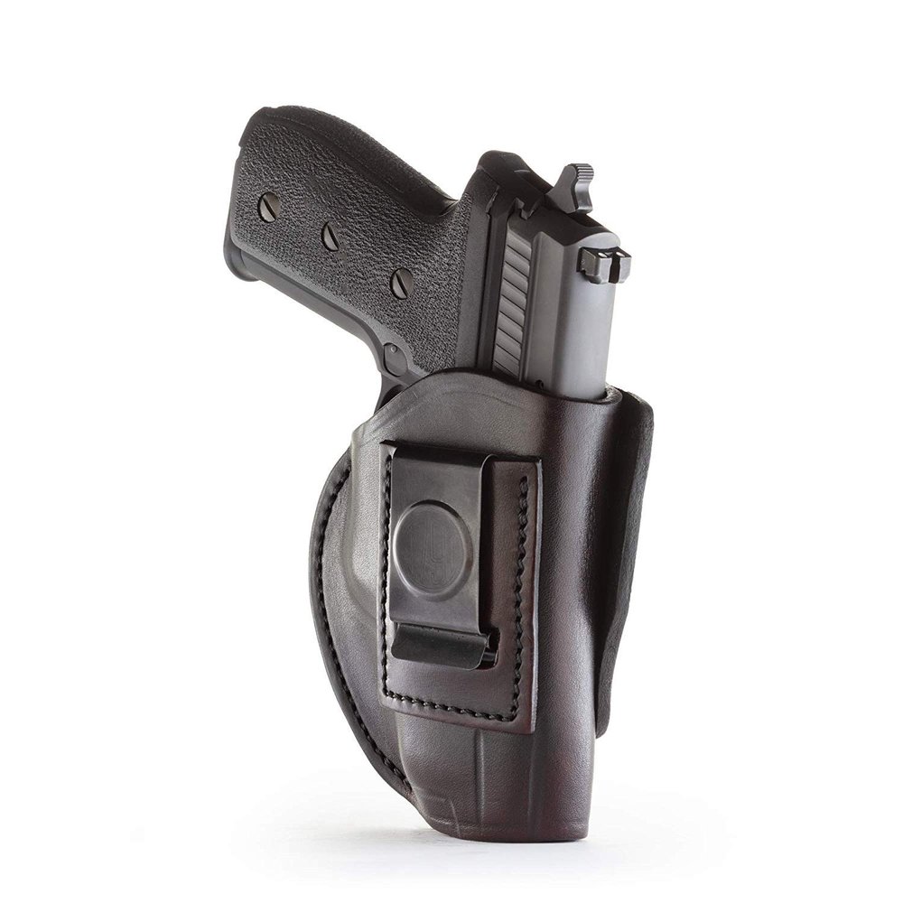 1791 Gunleather 4-Way P226 & P229 Holster - OWB and IWB CCW - Right Handed Leather Gun Holster - Fits Sig Sauer P226, P229, P220, P320c, P239