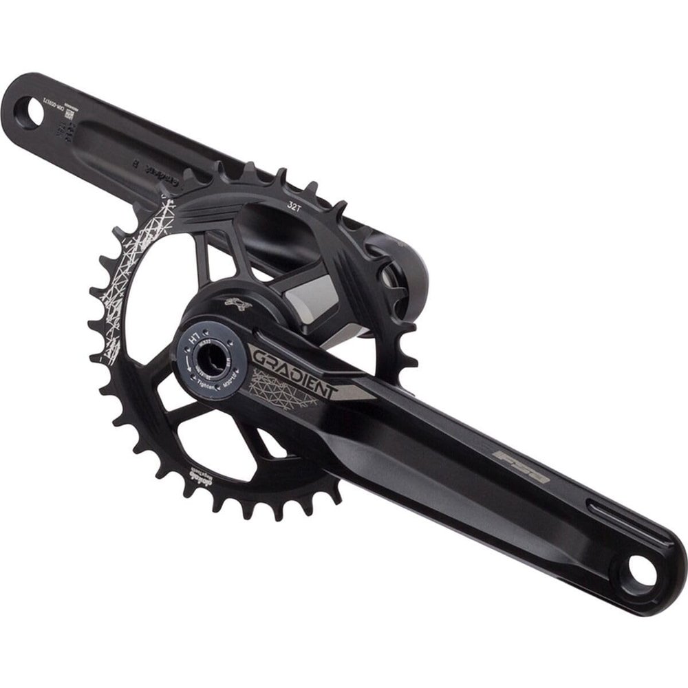 Full Speed Ahead - Gradient Series Modular Alloy Bicycle Direct Mount Crankset w/o Bottom Bracket | BB392EVO Tech | for MTB | Shim 10/11 11/12 Speed Compatible | 30T 1x11 170 mm (30T 1x11 170 mm)