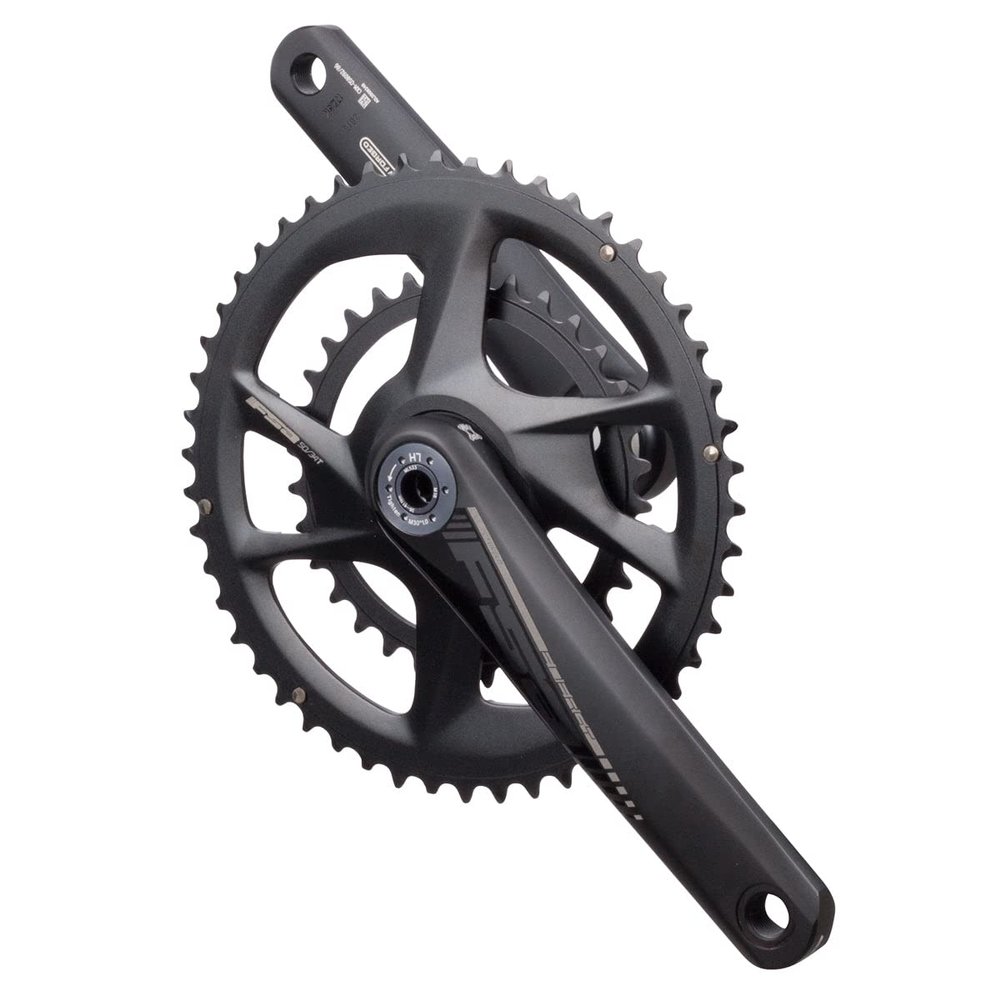 Full Speed Ahead - Energy Adventure Series Alloy Modular Double Direct Mount Crankset w/o Bottom Bracket | for Road/Gravel Bike | BB386EVO Tech | 10/11 Speed Compatible | 32/48T 175 mm