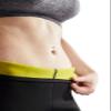 Ausom Womens Thermal Slimmer Neoprene Pure Color Sudatory Body- Building Fat- Burning Seventh Leggings view 2