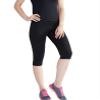Ausom Womens Thermal Slimmer Neoprene Pure Color Sudatory Body- Building Fat- Burning Seventh Leggings view 4