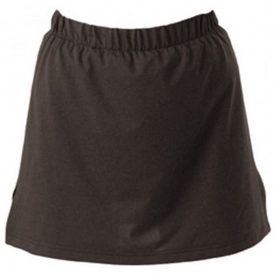 Cartasport Girls' Tennis Skortz, Black, 26-Inch