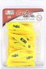 Bohning True Color Blazer Vane, 2 Hunting, 3D, Vane, Don't Tread on Me - Neon Yellow, 100pk view 4