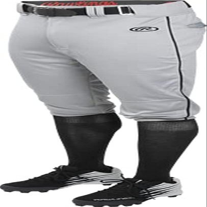 Rawlings | LAUNCH SERIES Knicker Baseball Pants | Adult X-Large | Grey/Black