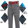 Rawlings | LAUNCH SERIES Knicker Baseball Pants | Adult X-Large | Grey/Black view 3