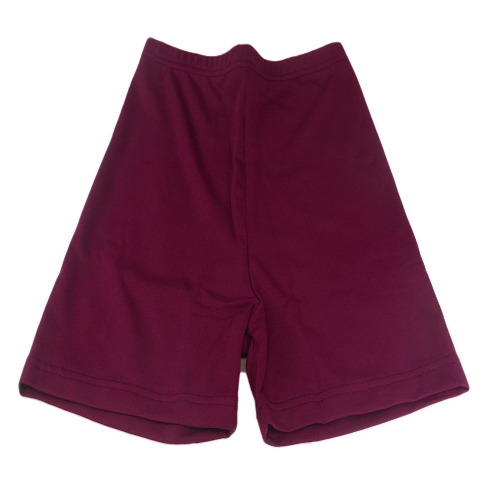 Cartasport Girls' Lycra Shorts, Maroon, 32-Inch